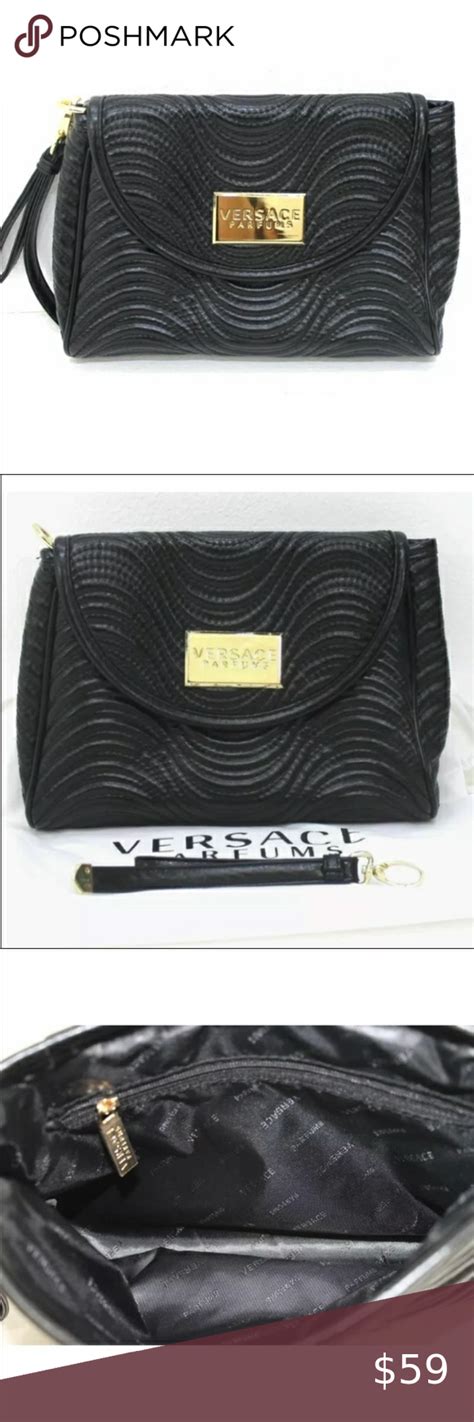 versace perfume clutch bag